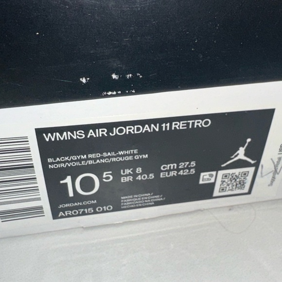 Air Jordan Retro 11 Women’s size 10.5 Animal Instinct - Picture 8 of 8